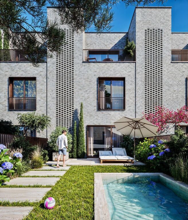 🌿✨SHITET APARTAMENT 2+1+2 ME VERANDË | PARK HOUSES – TEG 🌿✨