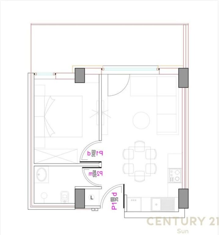 🏡 Apartament 1+1 për shitje – Rezidenca Alba, ish parku