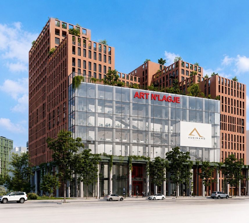 SHITET APARTAMENT 1+1 +BALLKON | KOMPLEKSI ART N'LAGJE, PORCELAN
