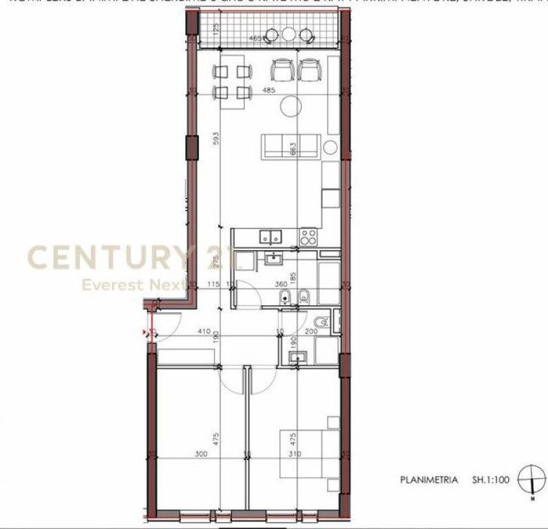 Apartment 2+1 (Forest Residence) for sale