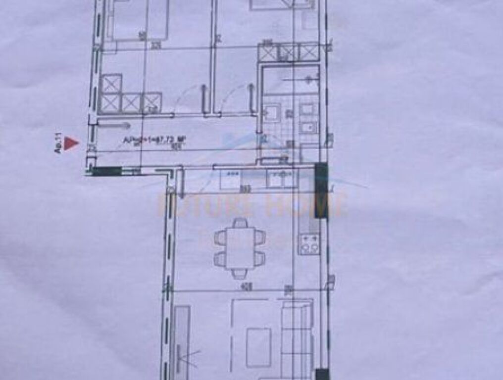 Shitet, Apartament 2+1, "Bridge Side Residence", Babrru.