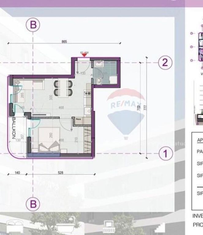 Apartament 1+1 për shitje në Golem!! ID: 530191061-194