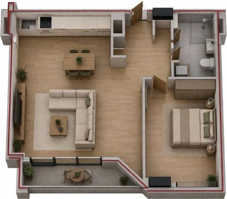 ✨FOR SALE APARTMENT 1+1 + LAUNDRY | 📍CASA ITALIA ✨