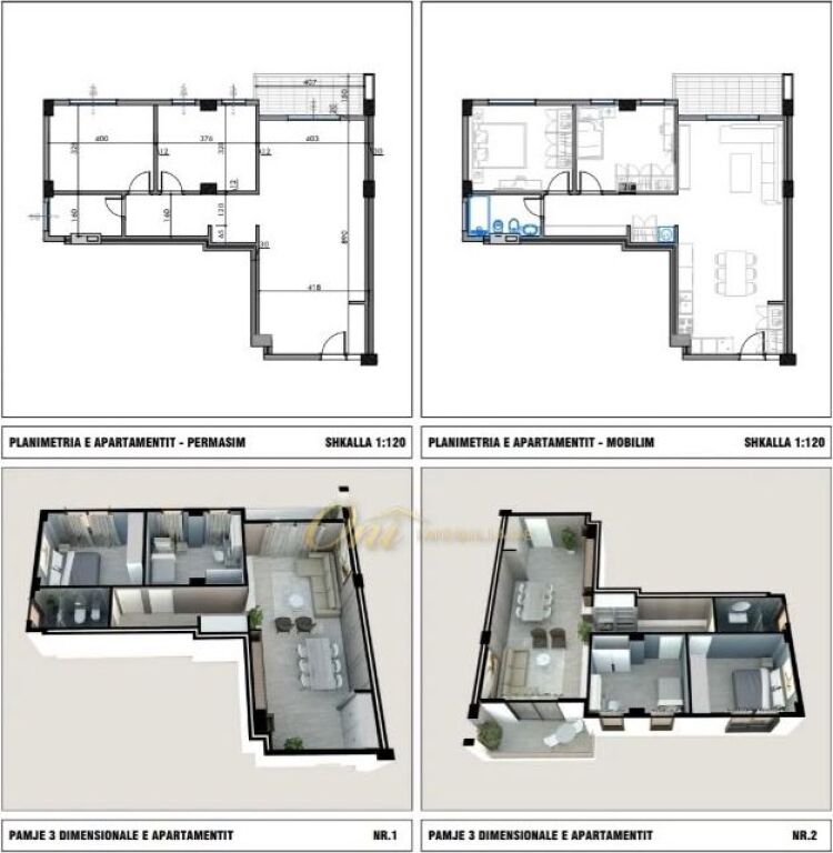 SHITET APARTAMENT 2+1, FRESK