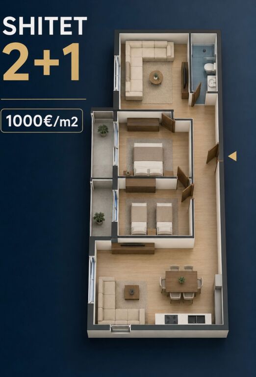 2+1 në shitje Paskuqan | Me këste