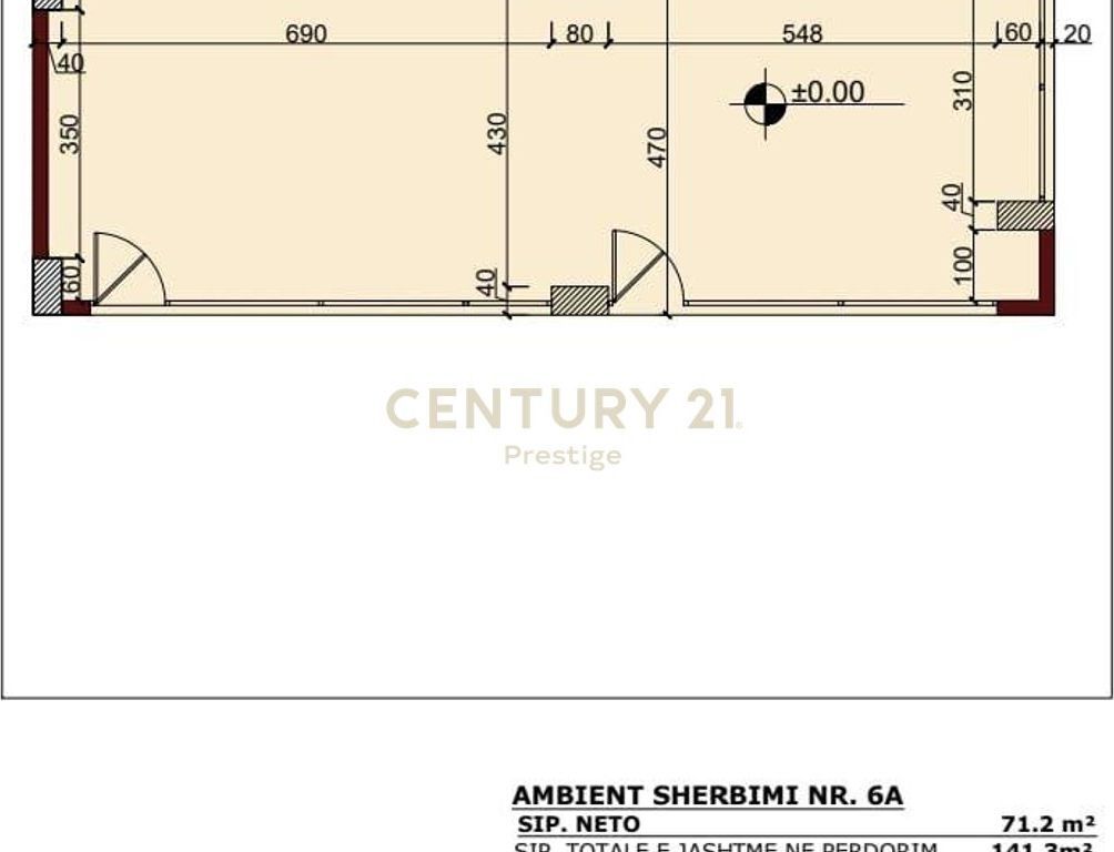 Exclusive commercial space for sale in Erli Residence opposite UET in Porcelan!