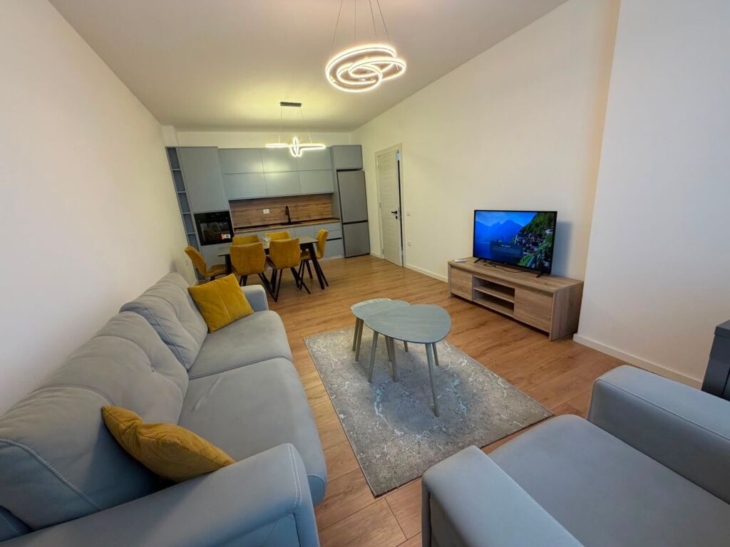 Apartament i ri 2+1 me qira, i mobiluar – Paskuqan, pranë Bulevardit të Ri Tirane