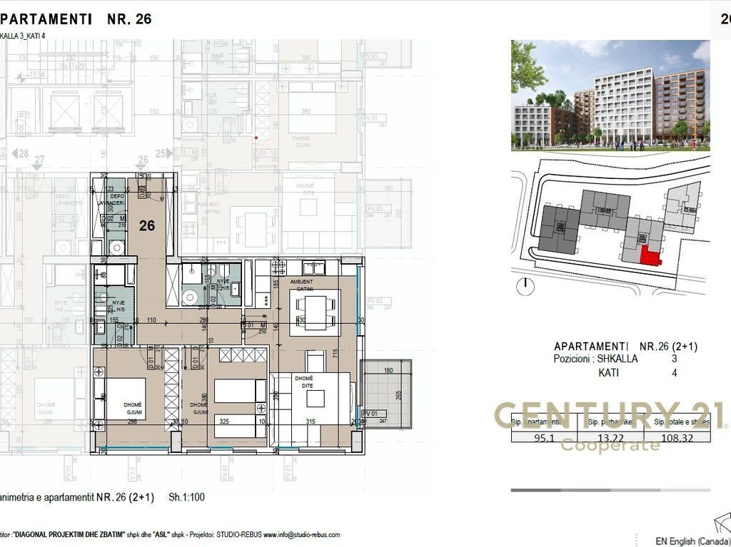 VENDIAMO APPARTAMENTO 2+1+2 + POSTO AUTO - COMPLESSO ASL