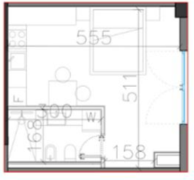 Studio apartment for sale at Square Village Complex, Santorini 2, Dhermi, Palase, Vlore, Himare, Drimadhe, Drymades.
