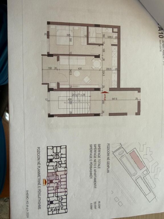 APARTAMENT 1+1 PER SHITJE GJIRI I LALZIT !