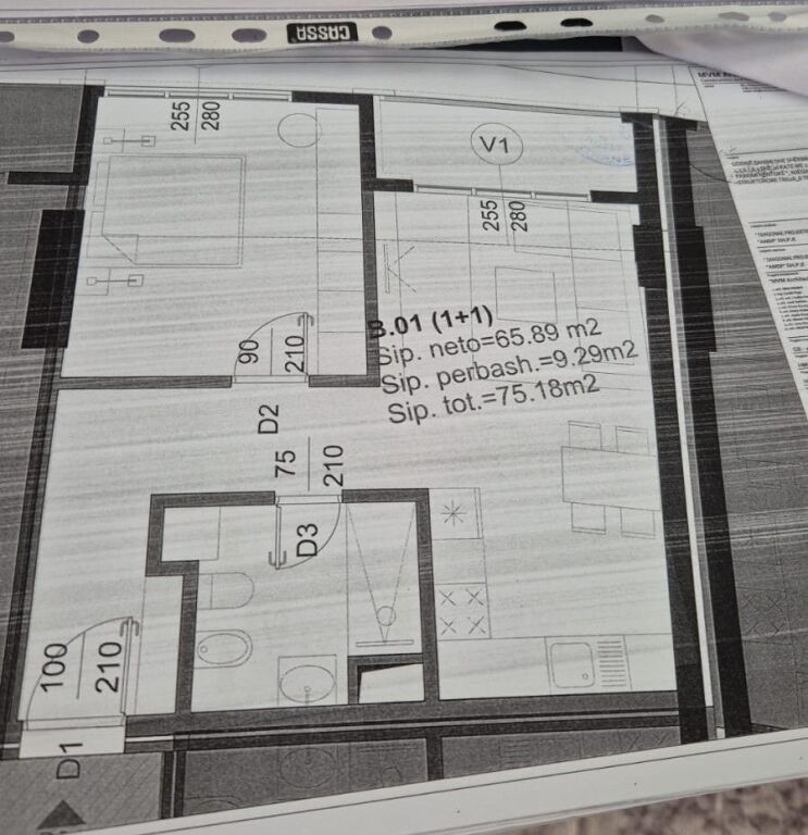 Shitje | Apartament 1 + 1 | Ali Demi| 142800 €