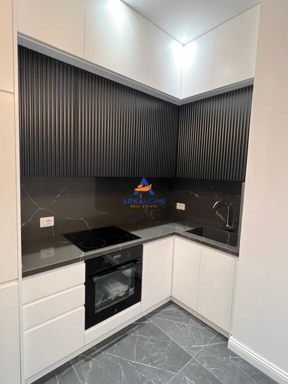 MODERN 1+1+BALCONY APARTMENT FOR RENT “DELJORGJI COMPLEX” 120,000 LEK (WITH PARKING SPACE)