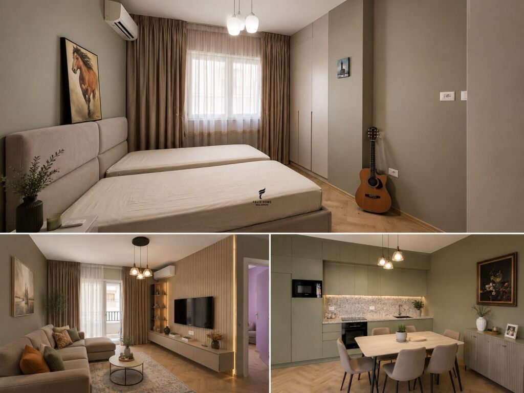 SHITET APARTAMENT 1+1 PAZARI I RI 253.000 EURO FH-89257