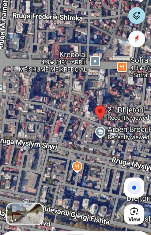 Jepet  me qera super apartament  2 +1  ne Myslym Shyri