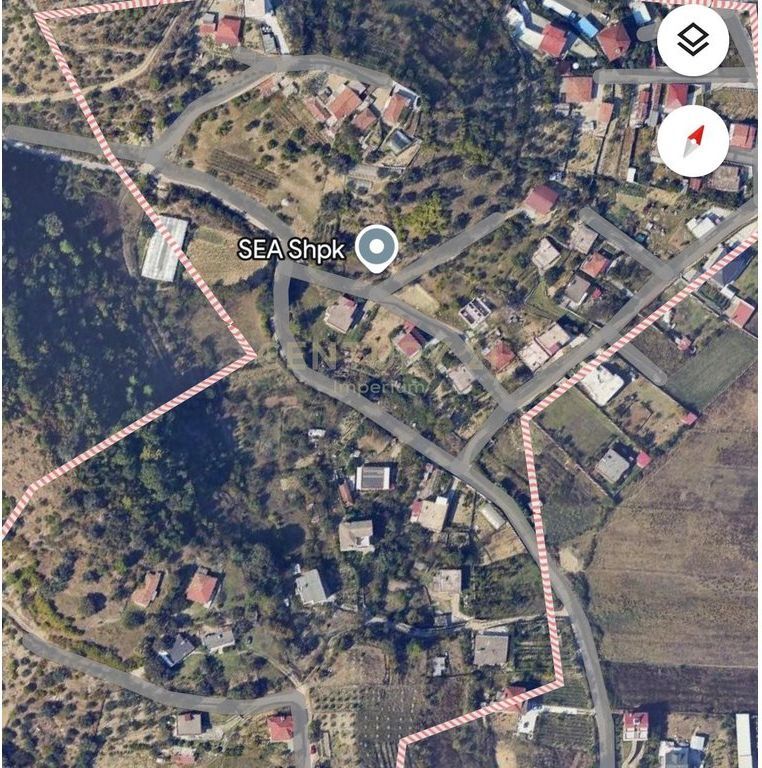 Tokë për Shitje në Prush! 823,000 € 76,000,000 Lekë