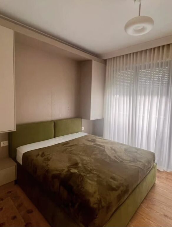 Luxurious 1+1 apartment + parking space for rent on Don Bosko Street, near the Fiori di Bosco Complex, Lapraka, Jordan Misja Street.