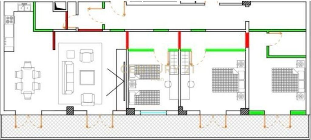 APARTAMENT 3+1+2 ME QIRA | PETRO NINI