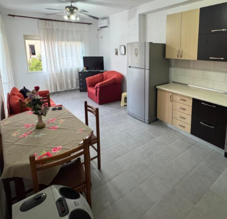 Apartment 1+1 for rent in Yzberisht, near Bar Ciao, Cabej Buildings, Misto Mame, Astir.