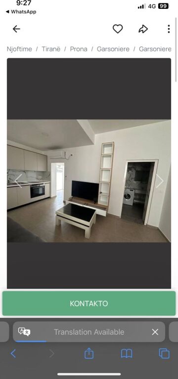GARSONIERE ME QERA - RR. 5 MAJI, TIRANE