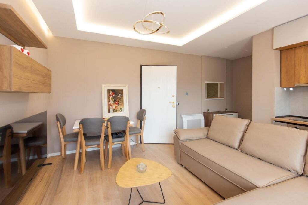 Apartment 1+1 for rent is given on Jordan Misja Street, near Valencia Pastry Shop.