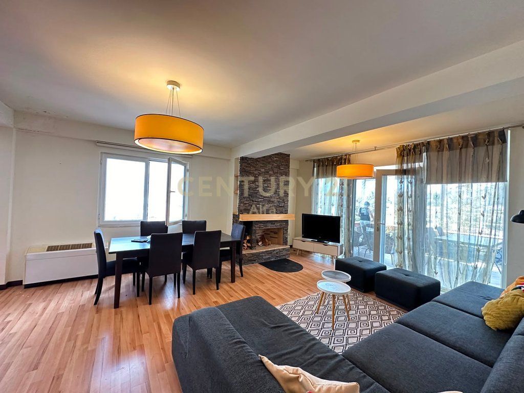 Duplex 4+1+ Parking for Rent at Residence 'Kodra e Diellit 1"!
