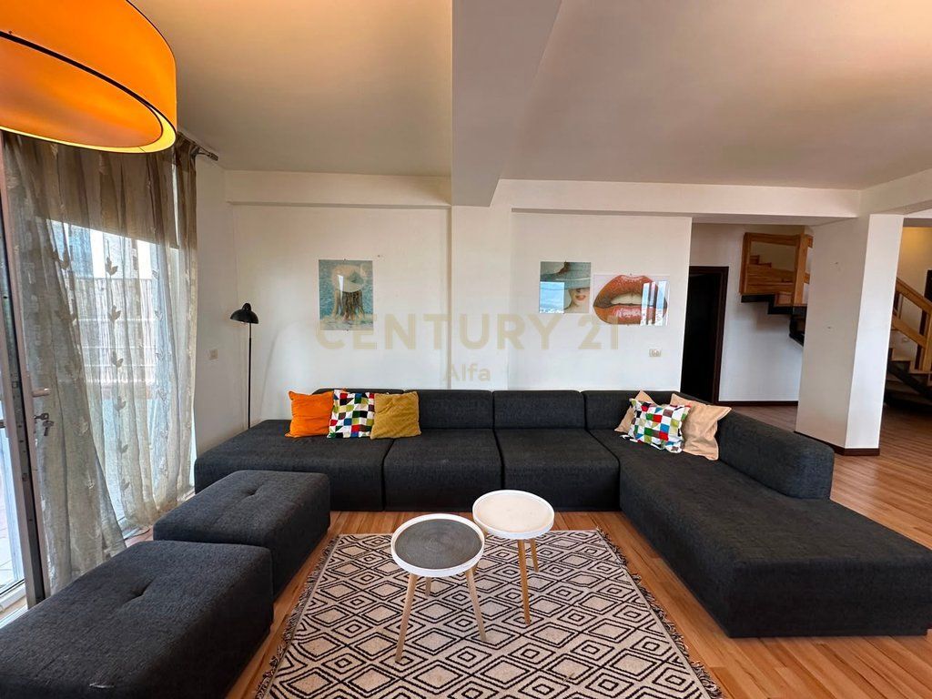 Duplex 4+1+ Parking for Rent at Residence 'Kodra e Diellit 1"!
