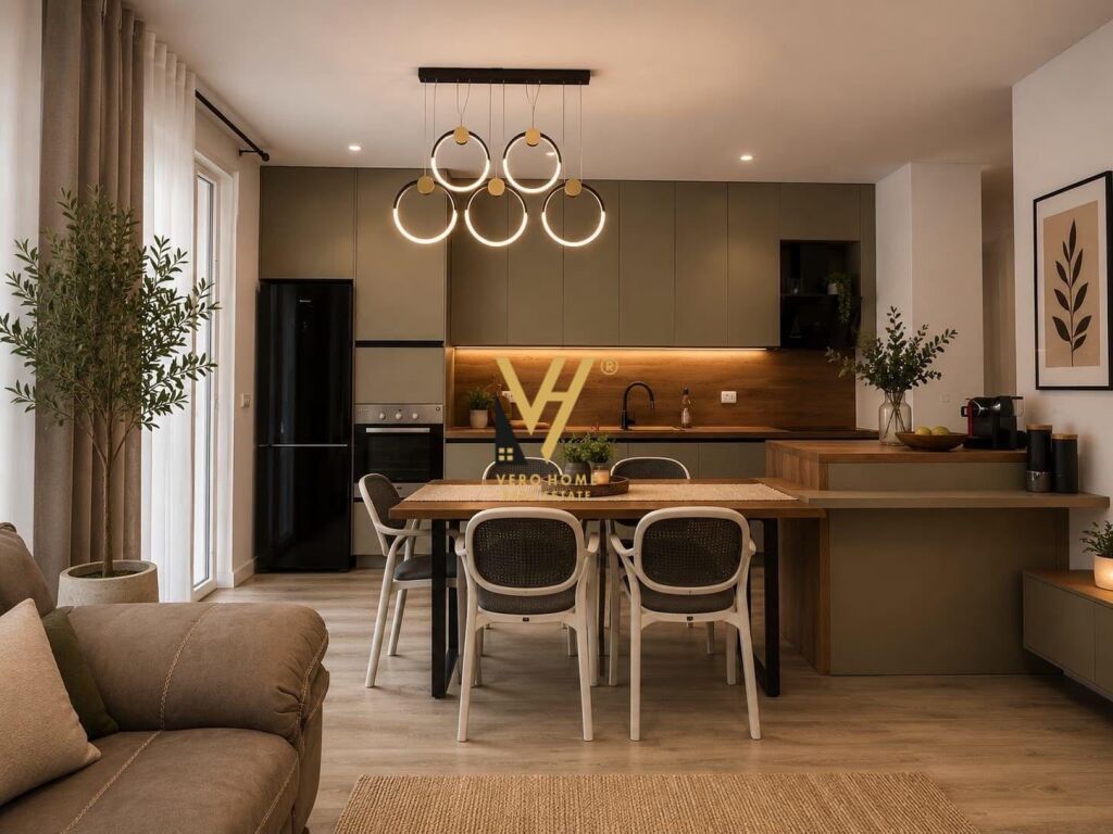 SHITET APARTAMENT 2+1+VERANDE TE GJIRI I LALZIT 420.000 EURO