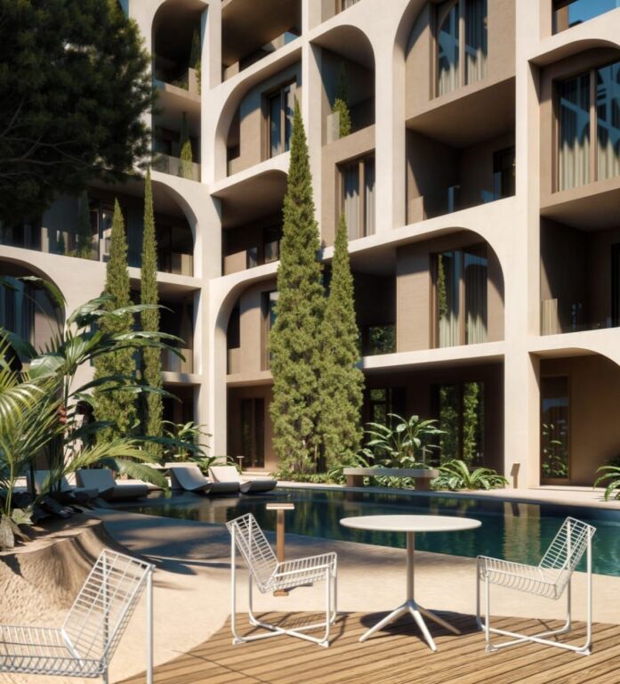 EKSKLUZIVE ! Apartament 1+1 për shitje në Lunarch Residence Mali i Robit ! 68,750 €