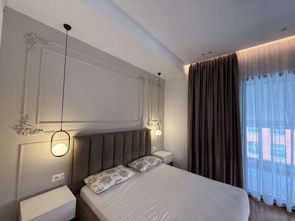 Qera | Apartament 1 + 1 + Post Parkimi | Kompleksi Delijorgji | 1200 €/muaj