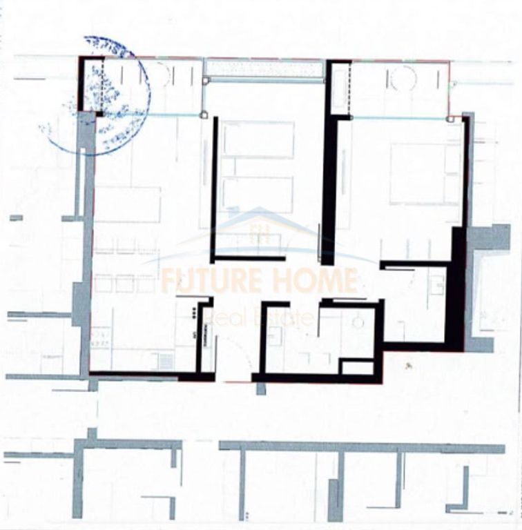 Shitet, Apartament 2+1+2, "Lion Park 2", Rruga Dritan Hoxha.