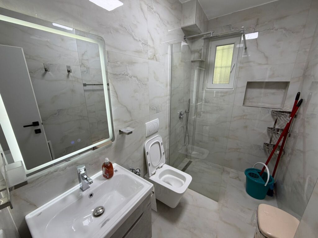 For rent 2+1  Address: Center Behind 9 Stairs  1st floor existing building  Furnished and uninhabited  Price 750 thousand lek