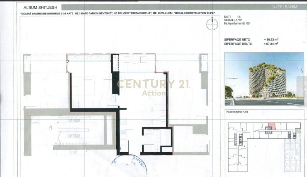 🏙️ LION RESIDENCE 2 | APARTAMENT 1+1 PËR SHITJE 156,032 €