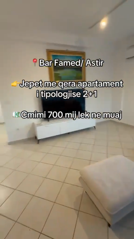 Apartment 2+1, Astir!