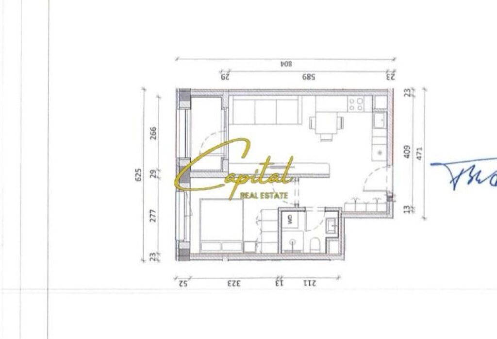 SHITET APARTAMENT 1+1 ALI DEMI 85.000 EURO