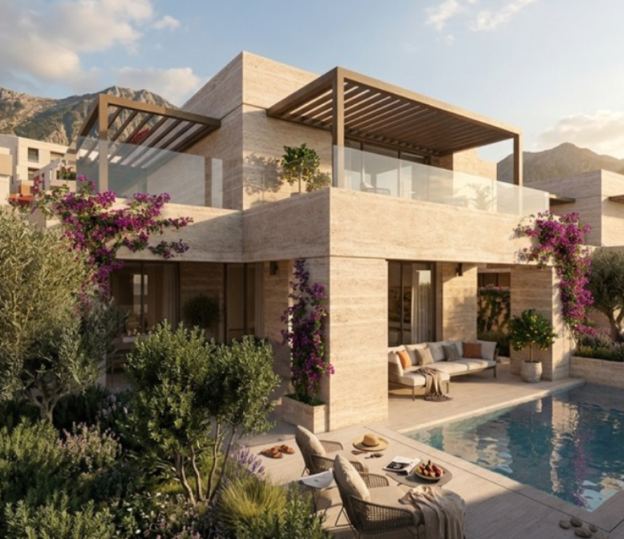 🏡 APARTMENT 2+1+2 WITH YARD – SUN PALACE, DHËRMI