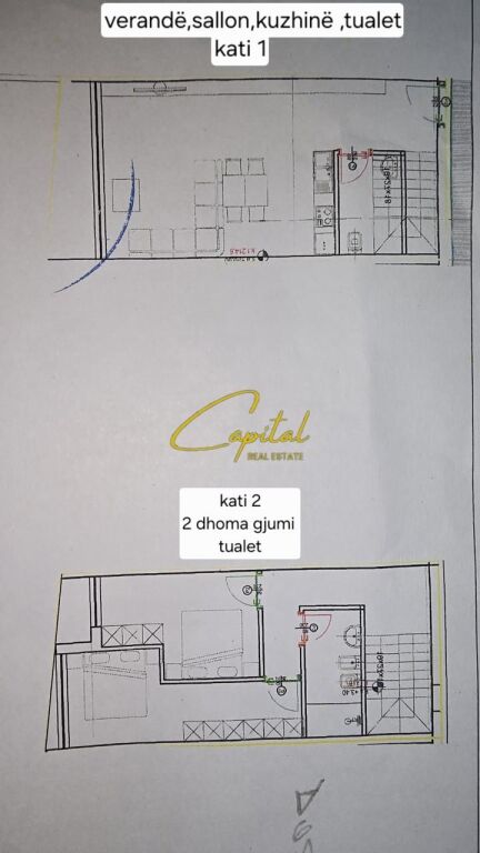 DUPLEX 2+1 FOR SALE FARKE 200,000 EURO