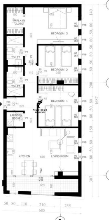 IN VENDITA APPARTAMENTO 3+1 SAUK 246.600 EURO FH-89967