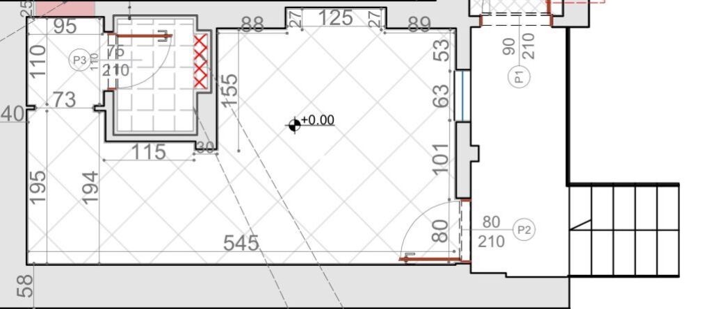 AMBIENT PËR QIRA | KATI 0 | 20m², PRANË RRUGËS KOSOVARËVE