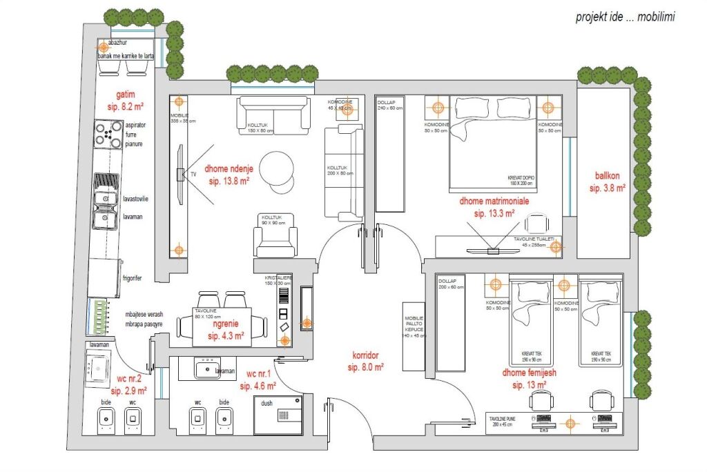 IN VENDITA: 2+1 + 2 BAGNI | ALI DEMI 📍 – VICINO AL CAMPO SPORTIVO | 92 m² NETTI | 4° PIANO | VISTA APERTA | SENZA ASCENSORE | RISTRUTTURATO | 176.000 €