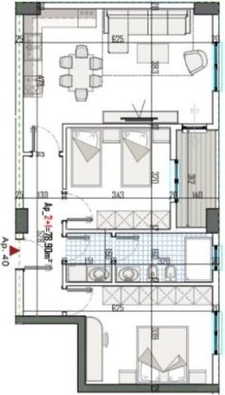 Appartamento in vendita 2+1