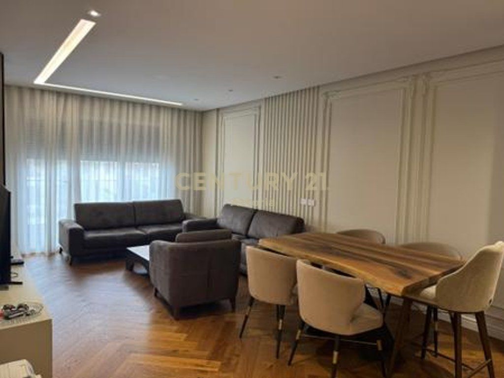 Premium apartment for rent 2+1+2+2 balconies with parking space at Olympic Residence Tirana