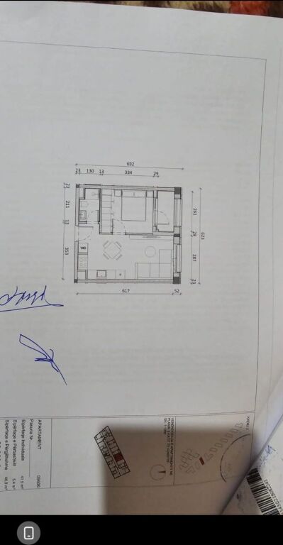 🟤SHITET: 1+1 &amp; Ballkon 📍Ali Demi - Residenca Kadiu | 47m², Kati 6, Orientim Jug, Me Hipotekë ✅️ 89,500€