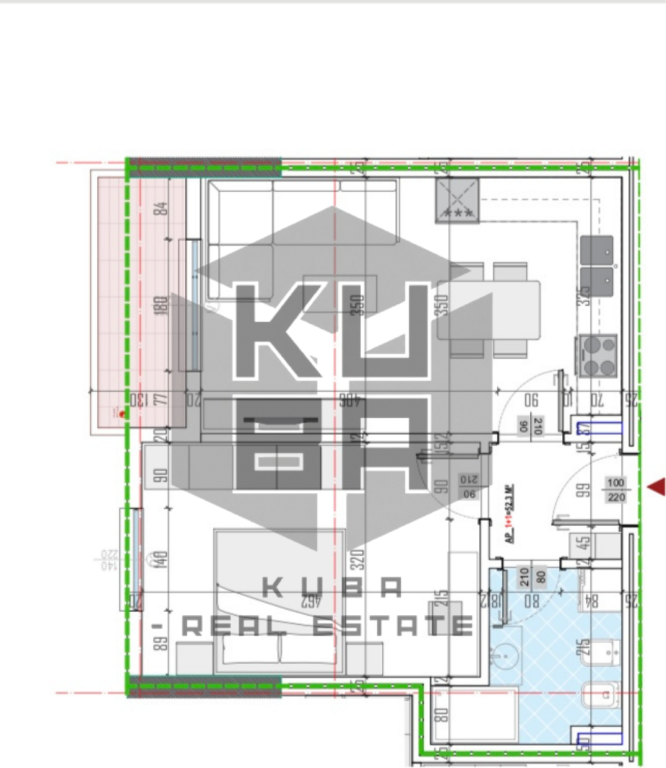 Apartament 1+1, 📍Qendër Kamëz. 55.4 mln lekë