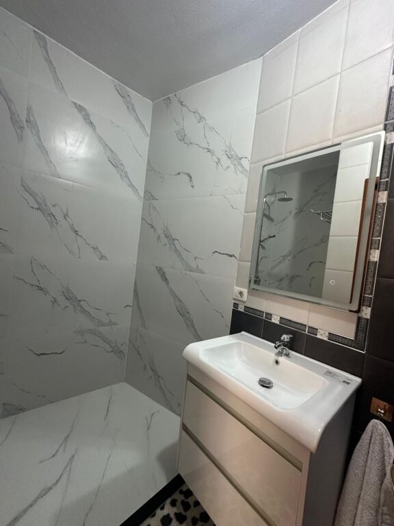 Elbasan Street, near the Old Mill, a 2+1+2+parking space apartment is for rent, furnished 1,200Euro