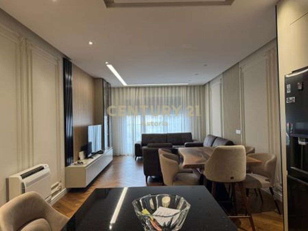 Premium apartment for rent 2+1+2+2 balconies with parking space at Olympic Residence Tirana