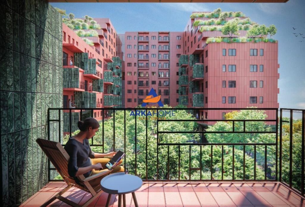 SHITET APARTAMENT 1+1+BALLKON "TE KOMPLEKSI BREZARET, 5 MAJI" 105.000 EURO