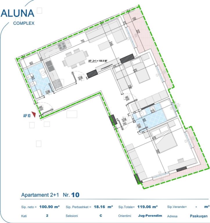 For sale, 2+1+2, Aluna Complex, Paskuqan