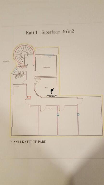 UFFICIO IN AFFITTO 900M2 BLOK 1.500.000 LEKE FH-90663