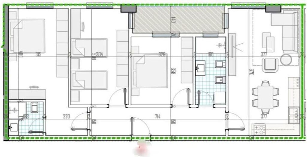 🏡 SHITET APARTAMENT 3+1+2 – PASKUQAN