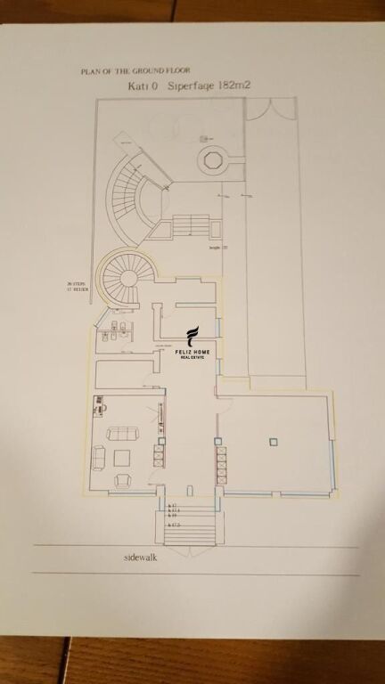 UFFICIO IN AFFITTO 900M2 BLOK 1.500.000 LEKE FH-90663